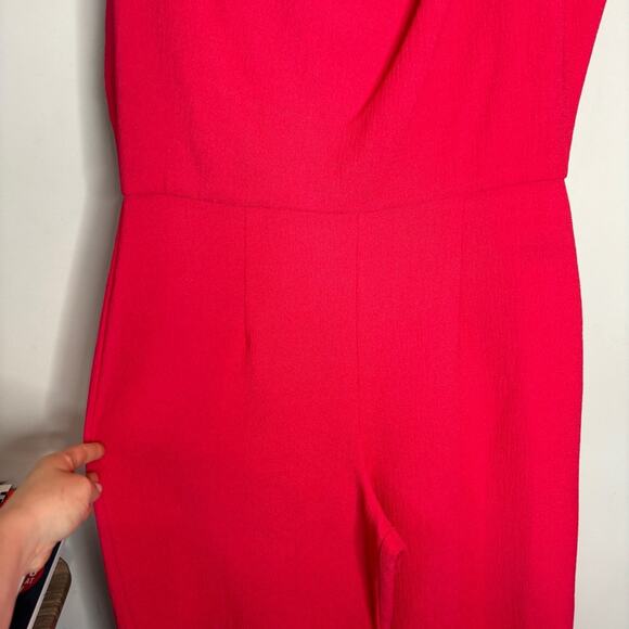 NWT Black Halo Corrine Jumpsuit in Laguna Pink - Picture 4 of 13
